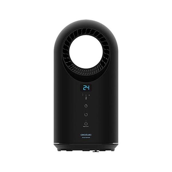 Šildytuvas Cecotec Ready Warm 8400 Bladeless Connected Wi-Fi 1500 W Juoda kaina ir informacija | Šildytuvai | pigu.lt