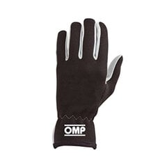 Мужские водительские перчатки OMP Rally (Размер L) цена и информация | Перчатки для турника и фитнеса | pigu.lt