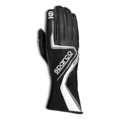 Men's Driving Gloves Sparco Record 2020 Juoda kaina ir informacija | Moto pirštinės, apsaugos | pigu.lt