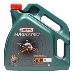 Castrol Magnatec 5W40 variklių alyva, 4L kaina ir informacija | Variklinės alyvos | pigu.lt