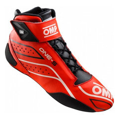 Lenktynių batai OMP, raudona kaina ir informacija | Moto batai | pigu.lt