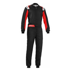 Комбинезон для картинга Sparco Rookie Черный/Красный (Размер L) цена и информация | Мужская спортивная одежда | pigu.lt
