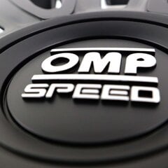 Колпаки OMP Magnum Speed Чёрный 15" (4 шт) цена и информация | Колпаки на колеса | pigu.lt