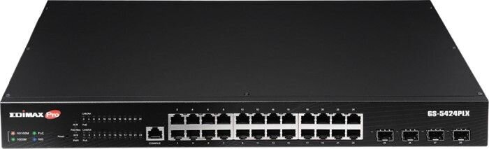 Edimax GS-5424PLX 24P kaina ir informacija | Komutatoriai (Switch) | pigu.lt
