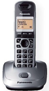 Panasonic KX-TG2511, juodas цена и информация | Stacionarūs telefonai | pigu.lt