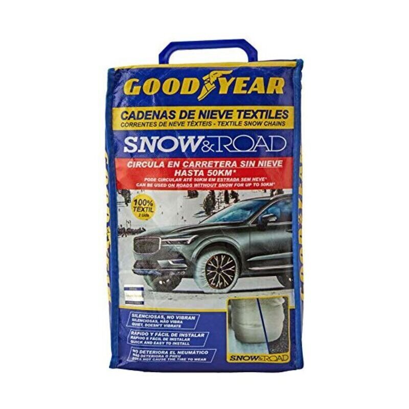 Automobilių sniego grandinės Goodyear Snow & Road, XXL dydis цена и информация | Auto reikmenys | pigu.lt