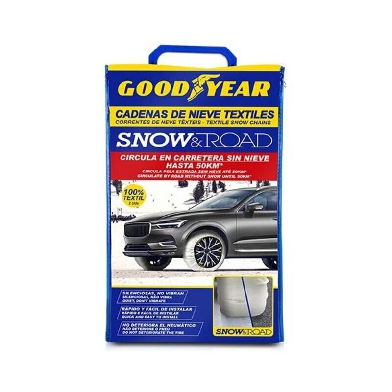 Automobilių sniego grandinės Goodyear Snow & Road, L dydis kaina ir informacija | Auto reikmenys | pigu.lt