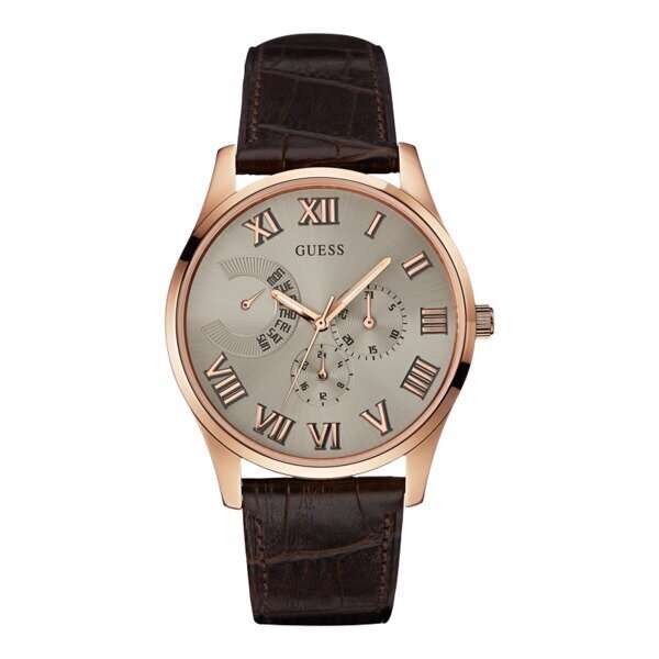 Vyriškas laikrodis Guess (Ø 42 mm) W0608G1 kaina ir informacija | Vyriški laikrodžiai | pigu.lt