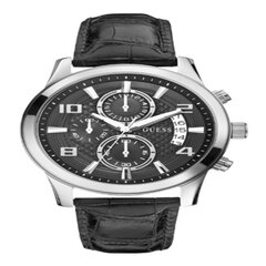 Мужские часы Guess W0076G1 (Ø 43 mm) цена и информация | Мужские часы | pigu.lt