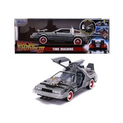 DeLorean Back to the Future III Simba 1:24 kaina ir informacija | Žaidėjų atributika | pigu.lt