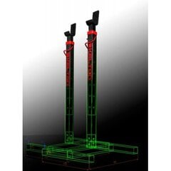 Stovas štangai Kelton HS1 be suoliuko kaina ir informacija | Treniruočių suoliukai ir stovai | pigu.lt