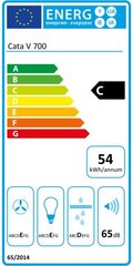 Cata V700 70 420 цена и информация | Вытяжки на кухню | pigu.lt