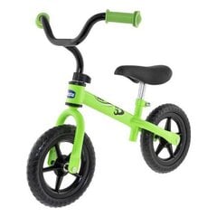 Vaikiškas balansinis dviratis Chicco green rocket, Žalia kaina ir informacija | Balansiniai dviratukai | pigu.lt