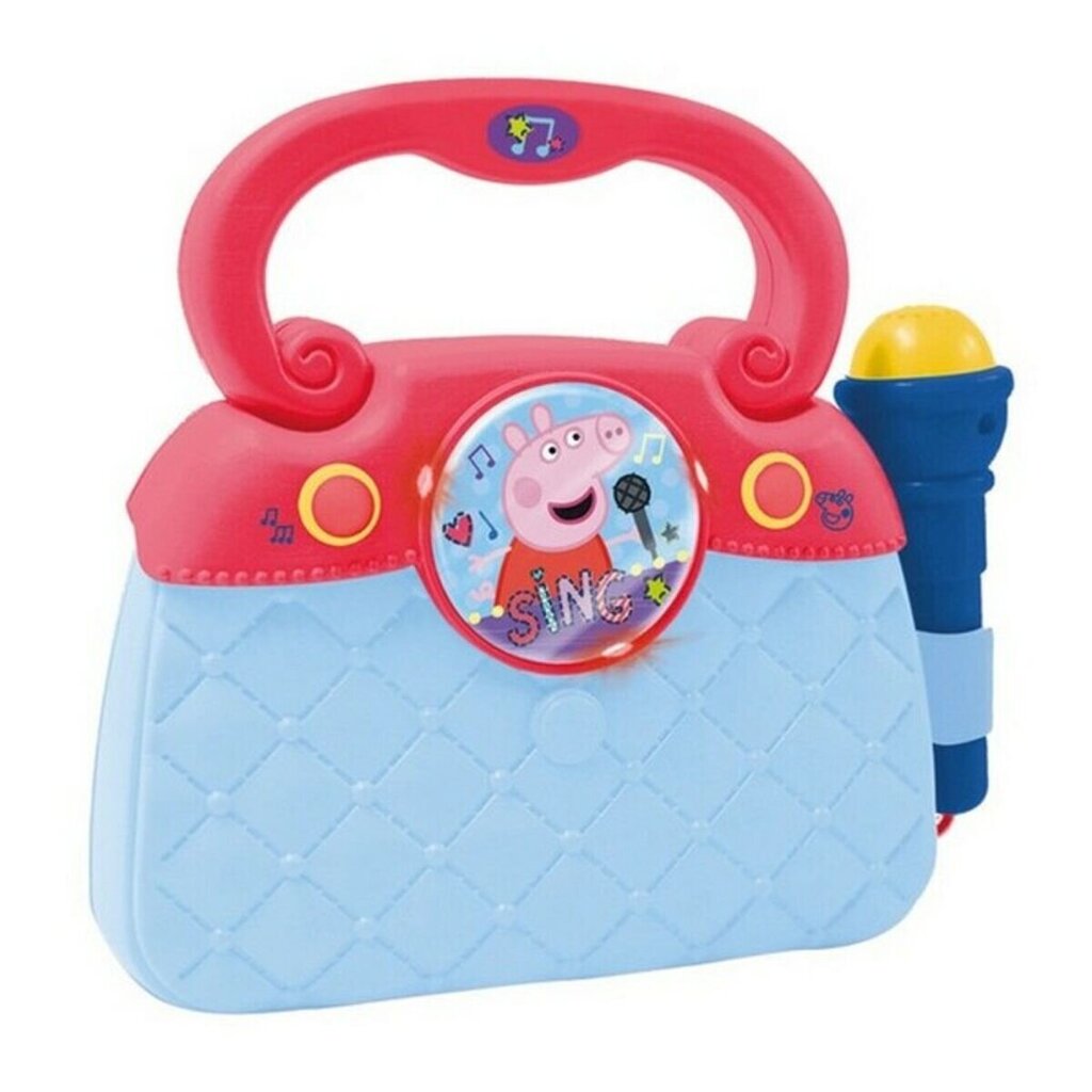 Muzikinis žaislas krepšyje su mokrofonu Reig Kiaulytė Pepa (Peppa Pig) kaina ir informacija | Lavinamieji žaislai | pigu.lt