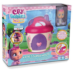 Lėlė su nameliu Cry Babies Magic Tears kaina ir informacija | Žaislai mergaitėms | pigu.lt