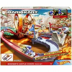 Модульная трасса Hot Wheels Mario Kart Bowser's castle цена и информация | Игрушки для мальчиков | pigu.lt