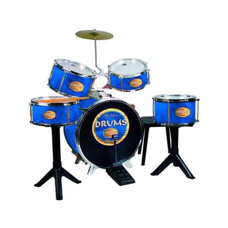 Būgnai Golden Drums Reig цена и информация | Lavinamieji žaislai | pigu.lt