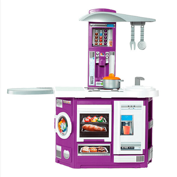 Žaislinė virtuvėlė Cook Moltó, violetinė kaina ir informacija | Žaislai mergaitėms | pigu.lt