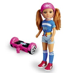Lėlė Nancy A Day With My Hoverboard Famosa (43 cm) kaina ir informacija | Žaislai mergaitėms | pigu.lt