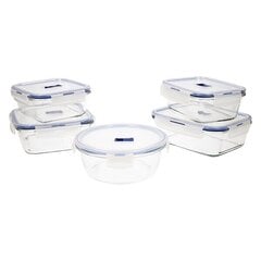 Набор судков Luminarc Pure Box Active (5 шт) цена и информация | Посуда для хранения еды | pigu.lt