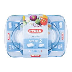 Набор форм для запекания Pyrex, 2 шт. цена и информация | Формы, посуда для выпечки | pigu.lt