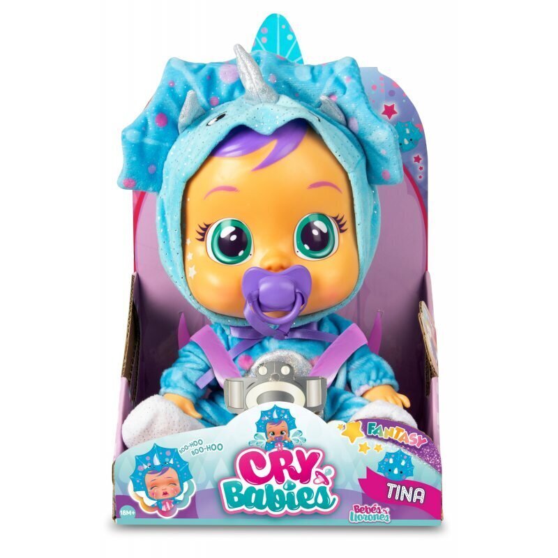 Lėlė kūdikis Cry Babies Fantasy Tina kaina ir informacija | Žaislai kūdikiams | pigu.lt