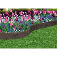 Bortelis Bricks 120x5x15cm, rudas цена и информация | Теплицы | pigu.lt