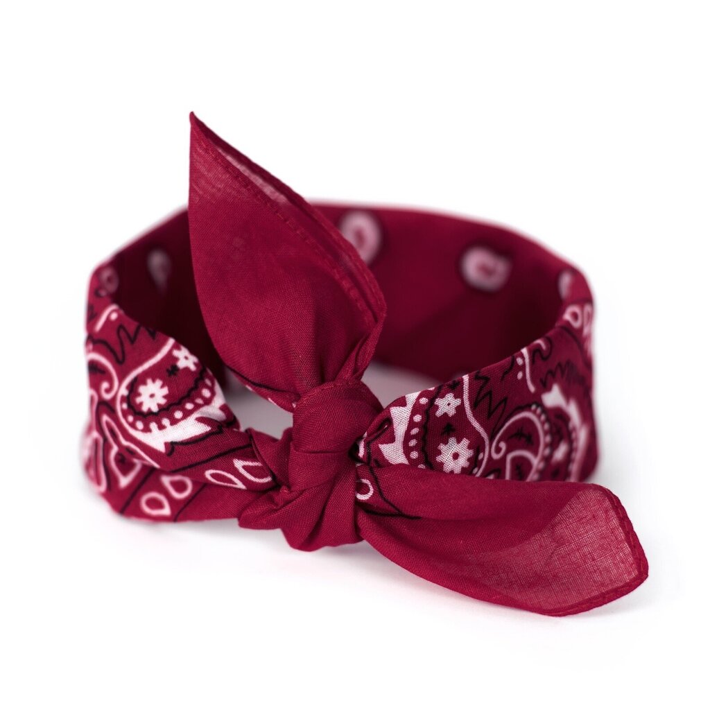 Skarelė-bandana MSL13014B kaina ir informacija | Skarelės, šalikai moterims | pigu.lt