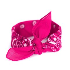 Skarelė-bandana MSL13014PI kaina ir informacija | Skarelės, šalikai moterims | pigu.lt