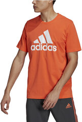 Футболки Adidas M Bl Sj T Orange GK9131/2XL цена и информация | Мужские футболки | pigu.lt