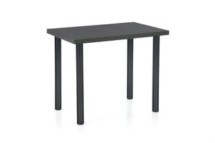 Valgomojo stalas Halmar Modex 2 90, tamsiai pilkas/juodas kaina ir informacija | Virtuvės ir valgomojo stalai, staliukai | pigu.lt