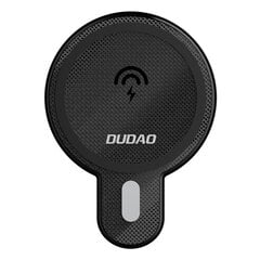 Магнитный автомобильный держатель для телефона Dudao / беспроводная зарядка Qi 15 Вт (MagSafe совместим с iPhone), черный (F13) цена и информация | Зарядные устройства для телефонов | pigu.lt