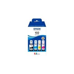 EPSON 102 EcoTank 4-colour Multipack цена и информация | Картриджи для струйных принтеров | pigu.lt