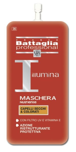 Kaukė dažytiems / pažeistiems plaukams Franco Battaglia Professional 20 ml kaina ir informacija | Priemonės plaukų stiprinimui | pigu.lt