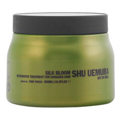 Maitinanti plaukų kaukė Silk Bloom Shu Uemura, 500 ml kaina ir informacija | Priemonės plaukų stiprinimui | pigu.lt