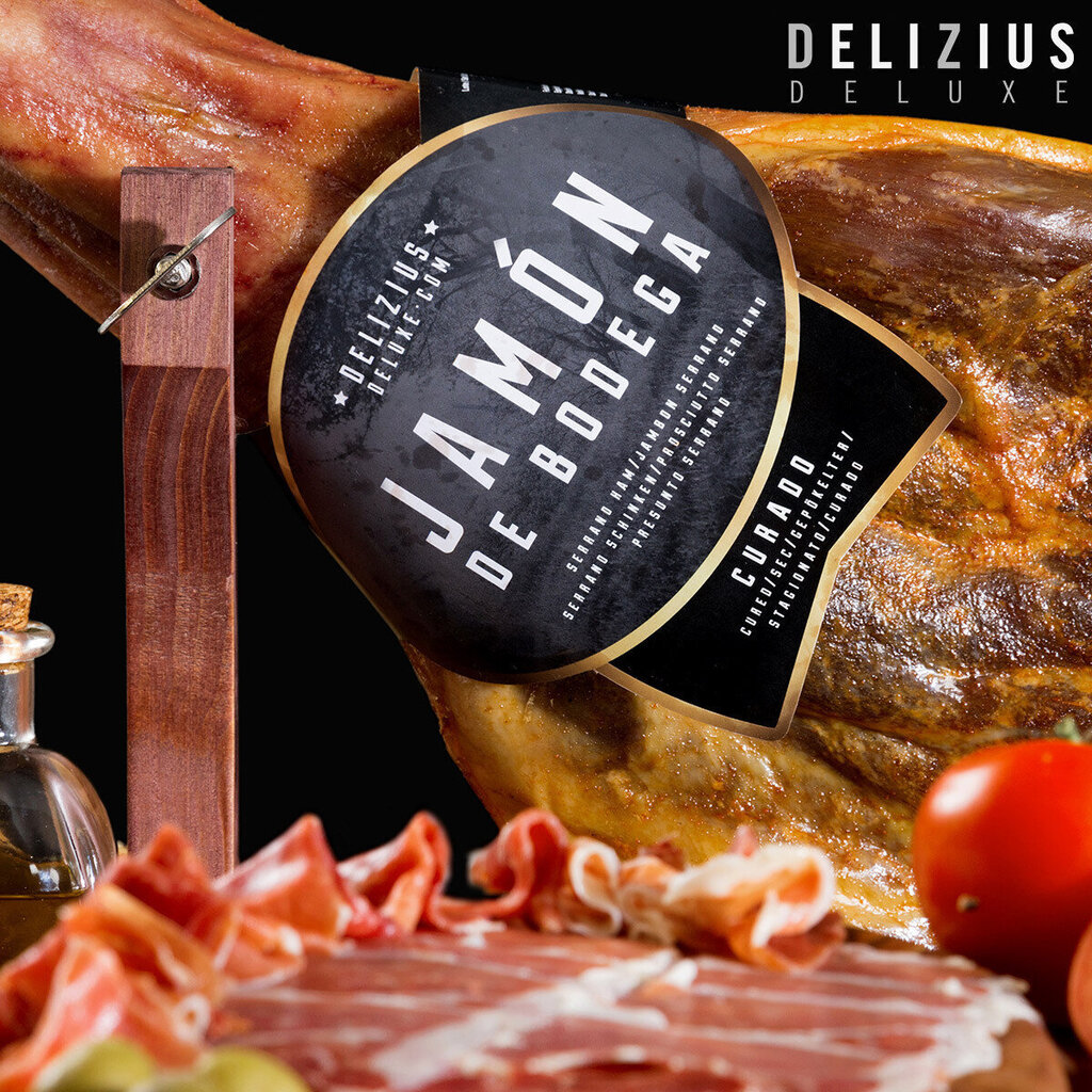 Brandintas kumpis Delizius Deluxe Cellar цена и информация | Mėsos gaminiai | pigu.lt