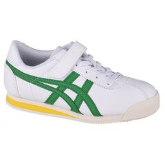 Детские повседневные кроссовки Asics Onitsuka Tiger Corsair PS Jr. 1184A051 100, белые цена и информация | Детская спортивная обувь | pigu.lt