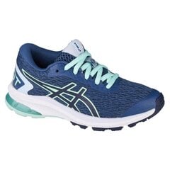 Беговые кроссовки для мальчиков Asics GT 1000 9 GS Jr 1014A150 405, синие цена и информация | Детская спортивная обувь | pigu.lt