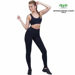 Женские спортивные колготки Happy Dance 2146ATC Чёрный цена и информация | Спортивная одежда для женщин | pigu.lt