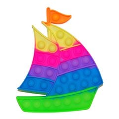 Silikoninis žaislas POP IT, laivelis kaina ir informacija | Stalo žaidimai, galvosūkiai | pigu.lt