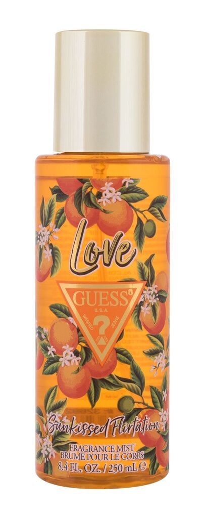 Kūno dulksna Guess Love Sunkissed Flirtation Body Spray, 250 ml kaina ir informacija | Kūno kremai, losjonai | pigu.lt