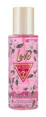 Спрей для тела Guess Love Romantic Blush, 250 мл цена и информация | Женская парфюмированная косметика | pigu.lt