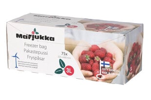 Пакеты для заморозки продуктов Marjukka, 75 шт цена и информация | Посуда и принадлежности для консервирования | pigu.lt