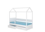 Lova ADRK Furniture Otello 90x200 cm, balta