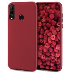 Чехол Moozy Lifestyle для Huawei P30 Lite, силиконовый чехол с матовым покрытием и подкладкой из мягкой микрофибры, винтажный розовый цена и информация | Чехлы для телефонов | pigu.lt