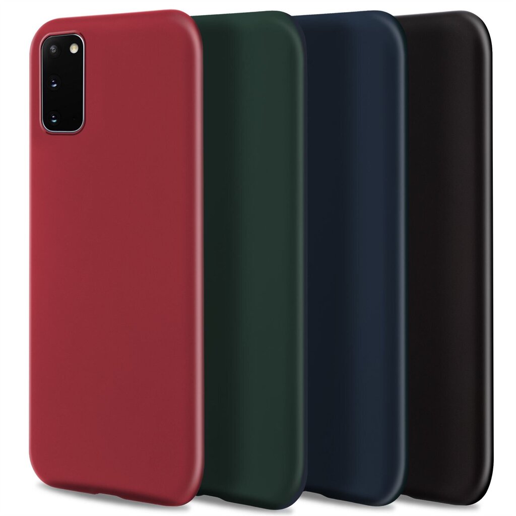 Чехол Moozy Lifestyle для iPhone 12 mini, силиконовый чехол с матовым  покрытием и подкладкой из мягкой микрофибры, полуночно-синий цена | pigu.lt