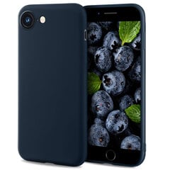 Moozy Lifestyle dėklas, skirtas iPhone SE 2020, iPhone 8 ir iPhone 7, mėlynas kaina ir informacija | Telefono dėklai | pigu.lt