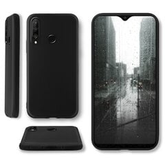 Moozy Minimalist dėklas, skirtas Huawei P30 Lite, juodas kaina ir informacija | Telefono dėklai | pigu.lt