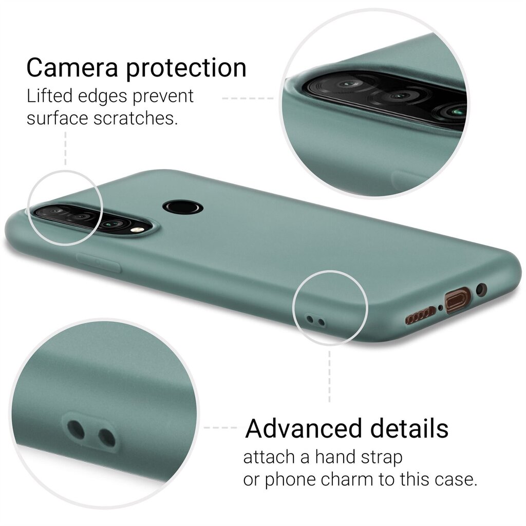 Moozy Minimalist dėklas, skirtas Huawei P30 Lite, melsvas kaina ir informacija | Telefono dėklai | pigu.lt