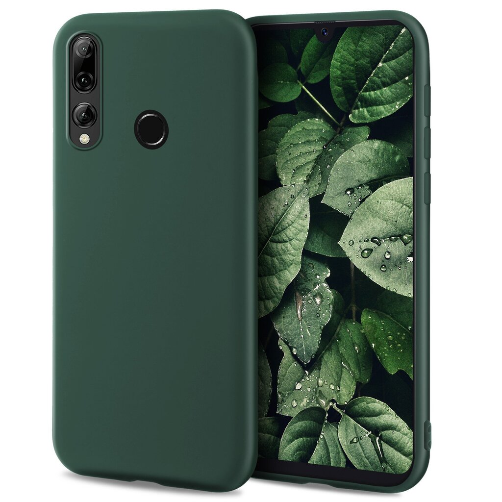 Moozy Minimalist dėklas, skirtas Huawei P Smart Plus 2019 ir Honor 20 Lite, tamsiai žalias kaina ir informacija | Telefono dėklai | pigu.lt
